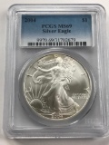 2004 American Eagle Silver Coin 1 oz 999 Fine Silver $1 Coin PCGS MS69