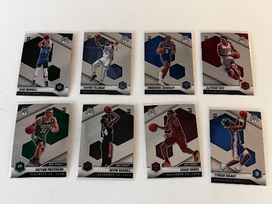 2020-21 Panini Mosaic Basketball...Cards Lot of 8 ROOKIE Cards
