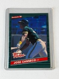 JOSE CANSECO 1986 Donruss The Rookies Baseball ROOKIE Card