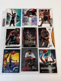 TIM DUNCAN Lot of 9 Basketball Cards