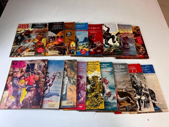 Lot of 28 Vintage True West Magazines 1954-1959