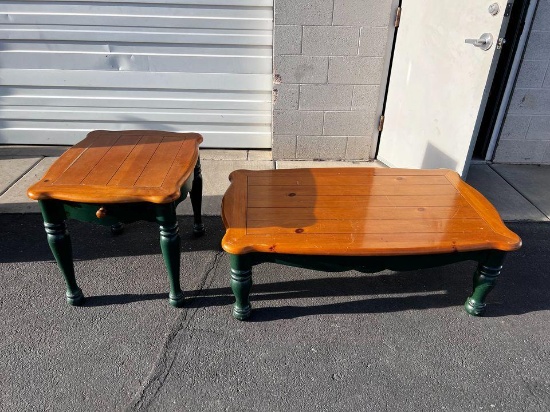 Matching Coffee Table and End Table
