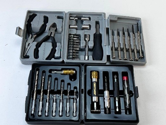 Mini Tool Kit with case and a Craftsman Professional Driver Tool Kit with case