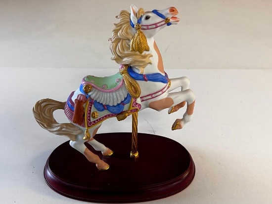 1991 Lenox Carousel Horse Porcelain Figurine