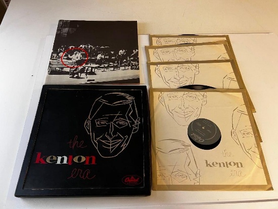 Stan Kenton ?? The Kenton Era 1959 US LP Album Box Vinyl 4 Records Jazz Big Band