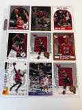 SCOTTIE PIPPEN Lot of 9 Basketball Cards