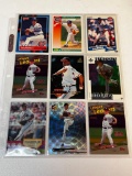 GREG MADDUX Lot of 9 Baseball Cards. NM/MINT condition
