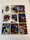 MIKE PIAZZA Lot of 9 Baseball Cards. NM/MINT condition