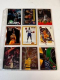 SHAQUILLE O'NEAL Lot of 9 Basketball Cards