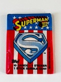 1983 Topps SUPERMAN III Sealed Pack of Trading Cards