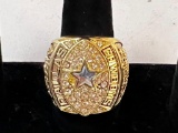 1992 Dallas Cowboys Troy Aikman World Champions Replica Ring Size 10.5 Brand new