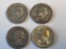 Lot of 3 1964 and a 1950 US Silver Quarters 25 Cent Coins 90% Silver