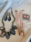 Lot of 2 Misc. Costume Necklace and Earring Sets