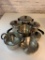 Lot of Revere Ware & Tramontina Pots With Lids And Strainer