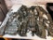 Lot of 6 Fighting Load Carrier, Vests, US Army MOLLE II Digital Camo USGI