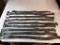 Lot of 9 Military Rigger's Belts