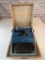 Vintage 1967 Olivetti Underwood 21 Typewriter with case