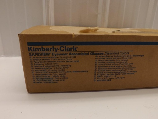 Kimberly-Clark SV50A Safeview Eyewear Glasses /Assorted Colors ~ 50/Bx