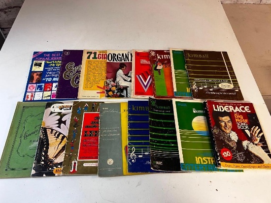 Lot of 16 Vintage Song Books Sheet Music