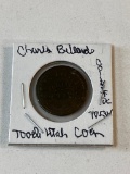 Charles Billiards Tooele Utah 1 Cent trade Coin