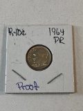 1964 Roosevelt Proof Dime