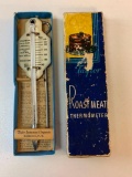 Vintage Taylor Roast Meat Thermometer In Box