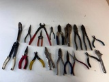 Large lot of Pliers