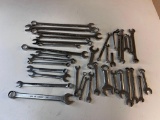 Large lot of Wrenches-Craftsman and others
