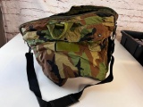 Genuine USAF Woodland HGU-56/P Flyers Pilot Helmet Bag With Shoulder Strap