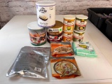 Lot of Augason Farms Emergency Food Storage Supply-Butter, Pottos, Soap and others