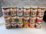 Lot of 18 Cans of Augason Farms Emergency Food Storage Supply
