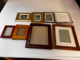 Lot of 8 Small Picture Frames