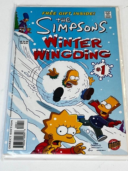 THE SIMPSONS Winter Wingding #1 Bongo Comics
