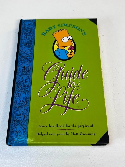 Bart Simpson's Guide to Life, 1993 Hardcover First Edition! (Matt Groening)