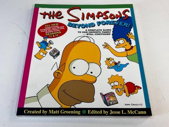 THE SIMPSONS Beyond Forever! : A Complete Guide Seasons 11 & 12 Book
