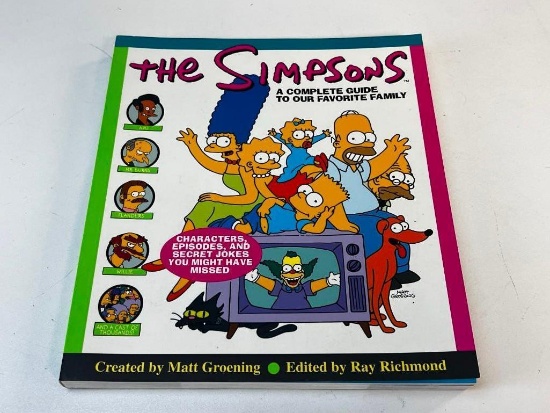 THE SIMPSONS A Complete Guide To Our Favorite Family 1997 First Edition Book