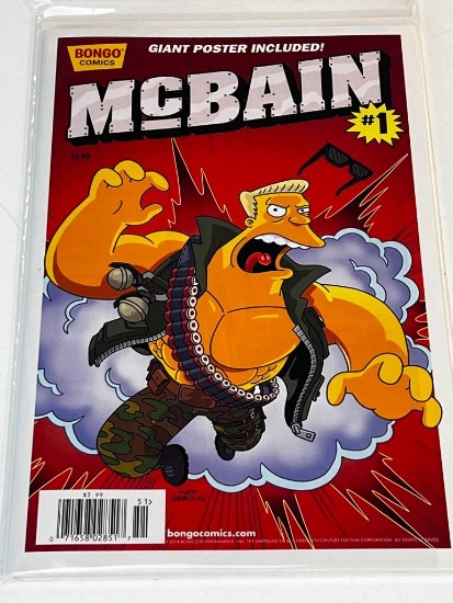 MCBAIN #1 Bongo Comics