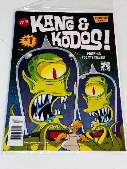 it's KANG & KODOS! #1 Bongo Comics