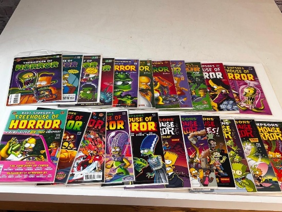 Bart Simpson's TREEHOUSE OF HORROR Bongo Comics Issues 2-23