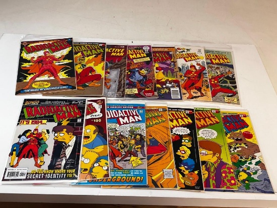 RADIOACTIVE MAN Bongo Comics Lot of 14 Comics