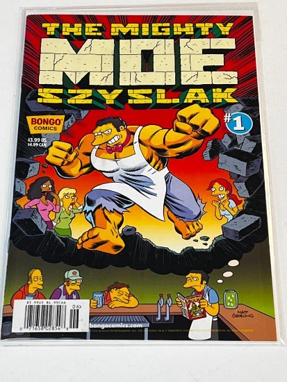 THE MIGHTY MOE SZYSLAK Bongo Comics #1