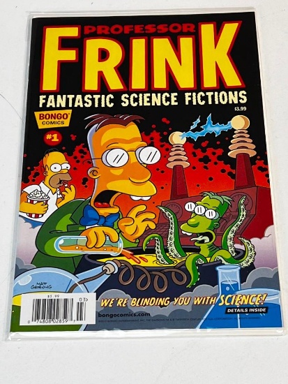 PROFESSOR FRINK Fantastic Science Fictions Bongo Comics #1