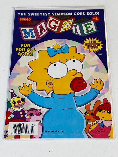 MAGGIE The Sweetest Simpson Goes Solo Bongo Comics #1