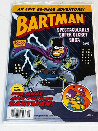 BARTMAN An Epic 66 Page Adventure Bongo Comics