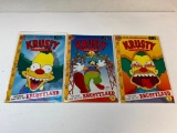 KRUSTY The Rise and Fall of Krustyland Bongo Comics Series 1-3 Set