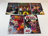 Bongo Comics HEROES ANONYMOUS Supergroup Therapy Comics 1-6 Complete Set