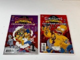THE SIMPSONS FUTURAMA Crossover Crisis II Bongo Comics 2 Comic Series