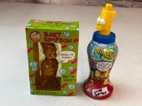 BART SIMPSON Bath Soap NEW Plus Empty Bart Simpson Bellywashers Bottle