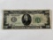 1934 A Federal Reserve Note Twenty Dollar Bill (Letter B For New York)