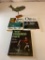 Lot of 3 Fly Fishing Books and a Wood Fish on stand